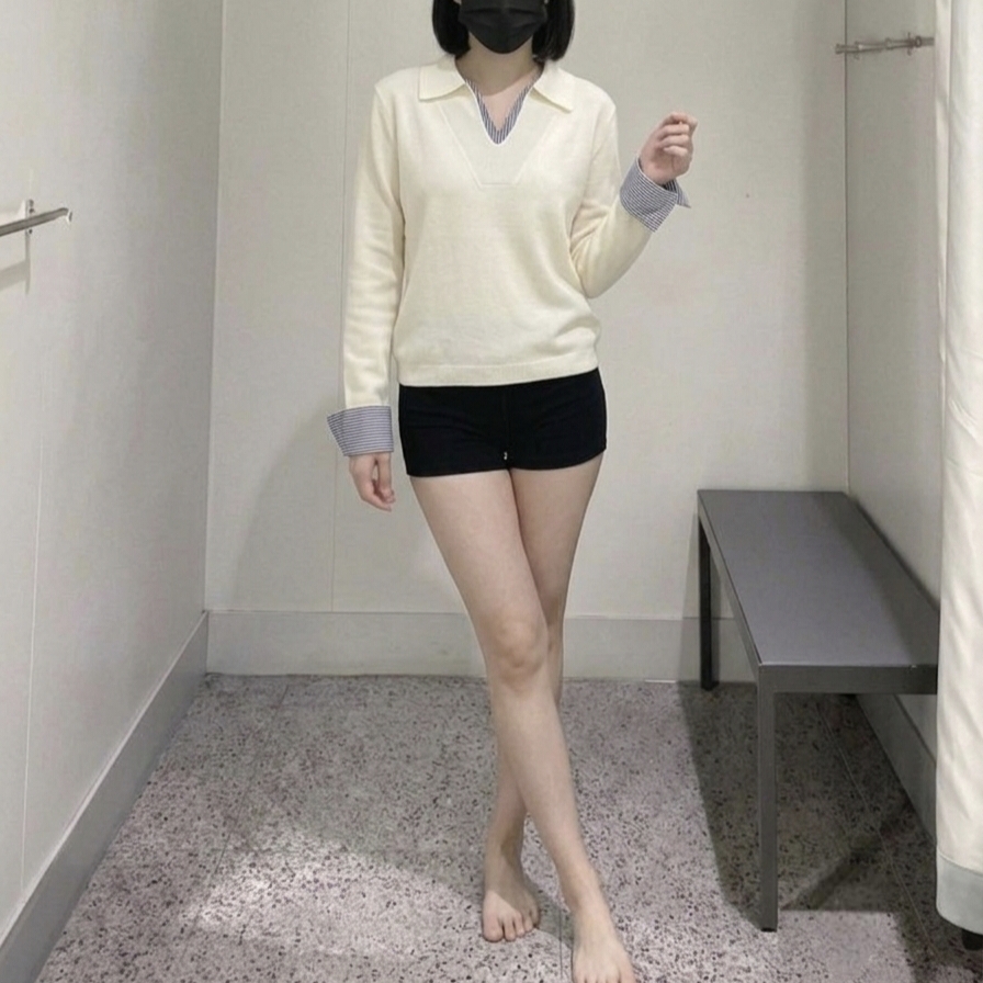 LUOSHAO | เสื้อไหมพรมสไตล์เกาหลี และปกโปโล